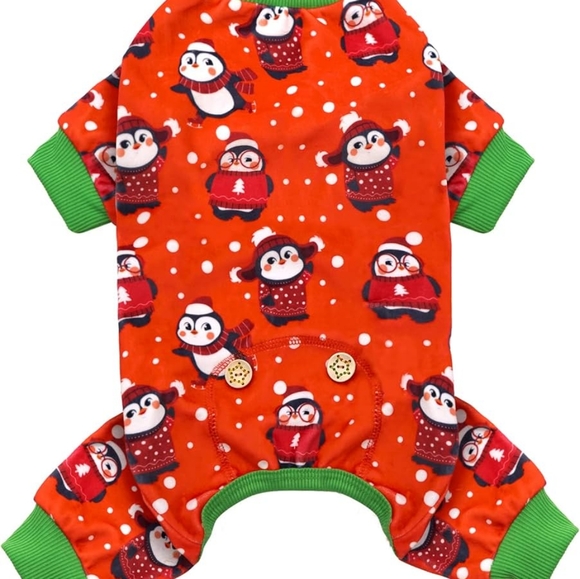 kyeese Other - Kyeese Christmas pjs with penquins soft fleece MEDIUM